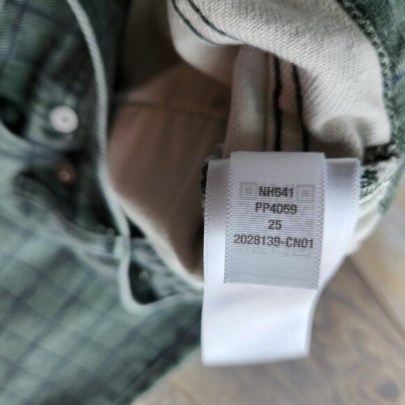NWoT Madewell The Perfect Vintage Straight Jean Windowpane Plaideans Green - Picture 13 of 14